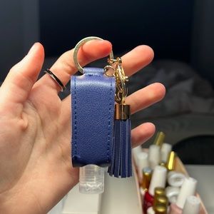 hand sanitizer key chain